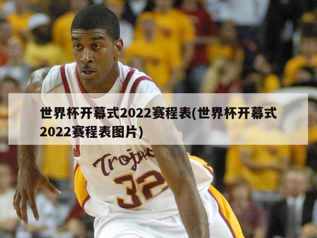 世界杯开幕式2022赛程表(世界杯开幕式2022赛程表图片)