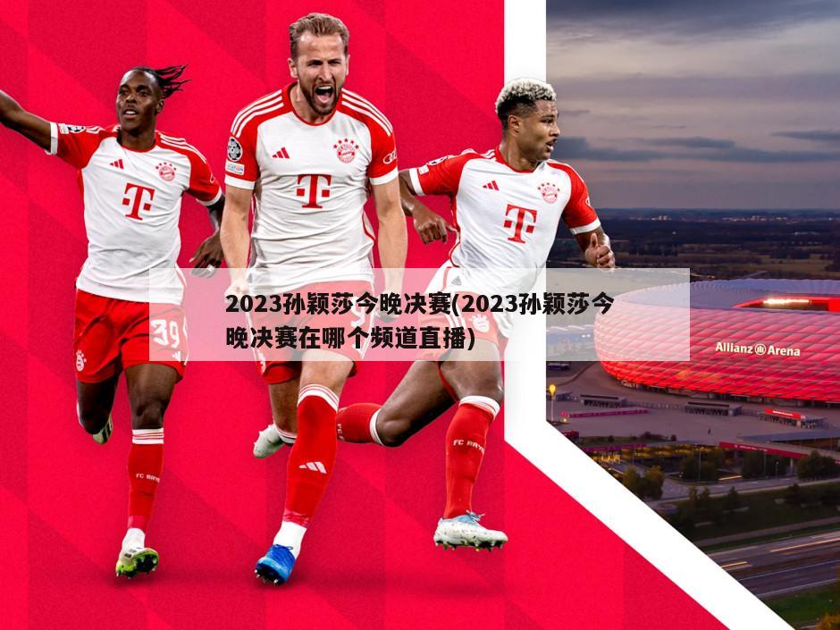 2023孙颖莎今晚决赛(2023孙颖莎今晚决赛在哪个频道直播)