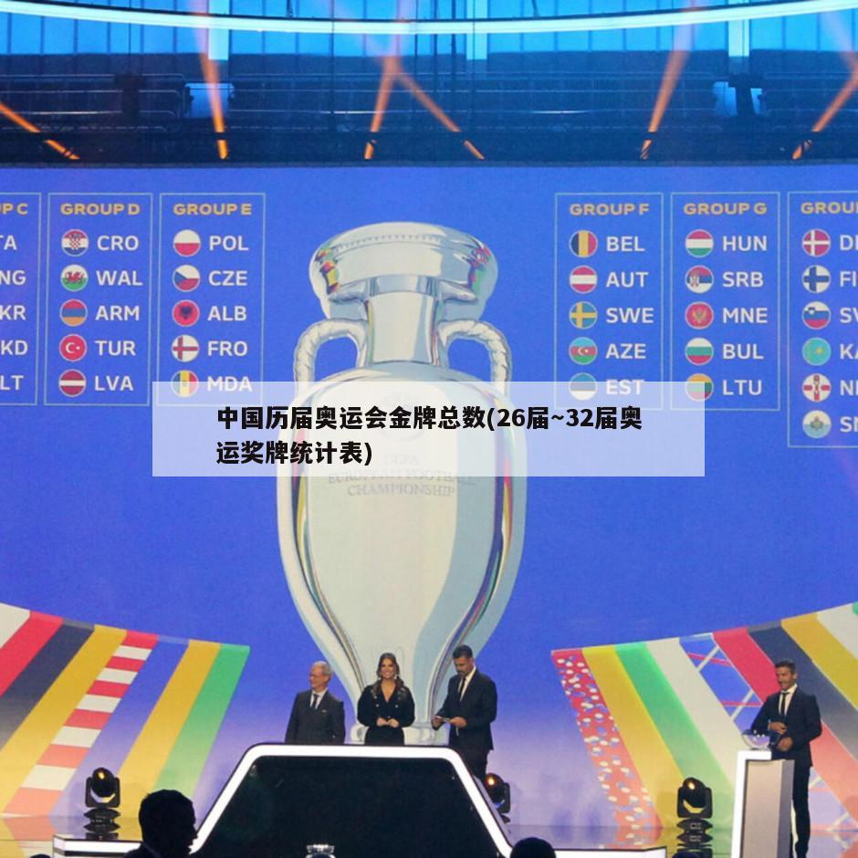 中国历届奥运会金牌总数(26届～32届奥运奖牌统计表)