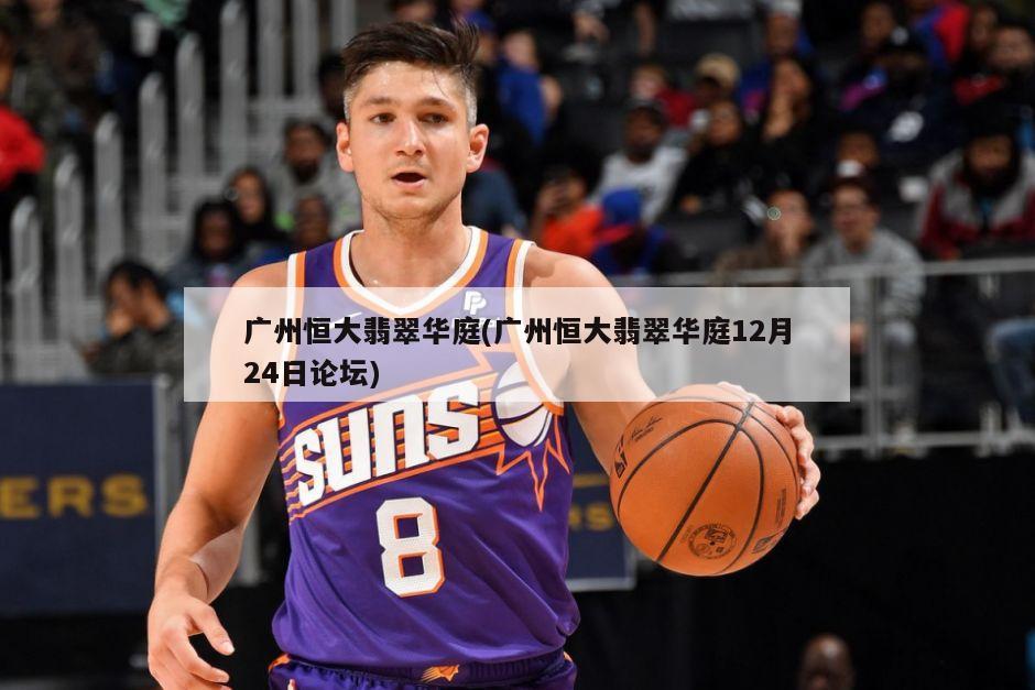 广州恒大翡翠华庭(广州恒大翡翠华庭12月24日论坛)