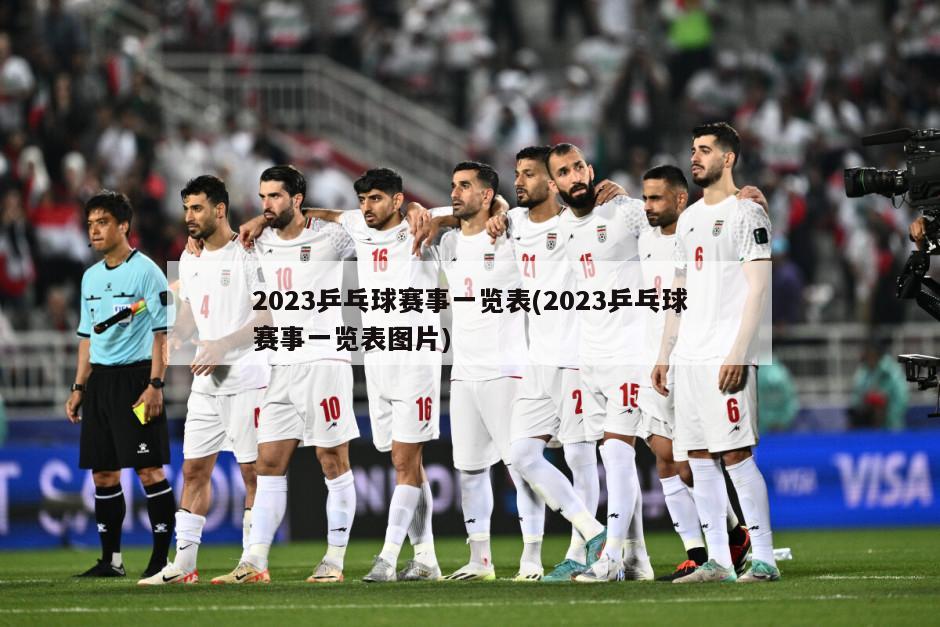 2023乒乓球赛事一览表(2023乒乓球赛事一览表图片)